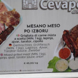 Cevapcici Carta