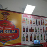 Asian Kebab menu