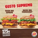 Burger King menu