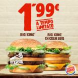 Burger King menu