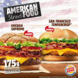 Burger King menu