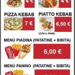 Pizzeria La Rotonda menu