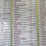 Pizzeria La Rotonda menu