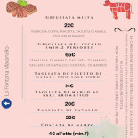 Trattoria La Fontana Carte