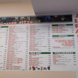 Jurassic Pizza Carte
