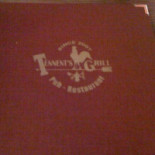 Tennent's Grill Carte