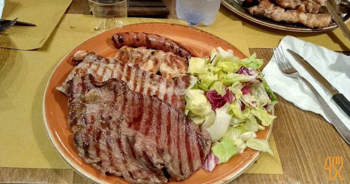 Tennent's Grill Comida