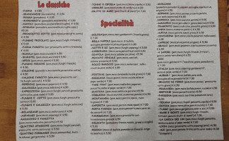 Alipizza menu