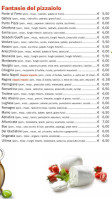 Punto Pizza Lugo menu