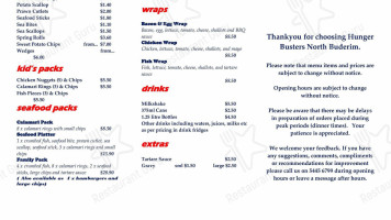 Cavallotti Bistro menu