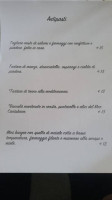 Agriturismo Mulino18 menu
