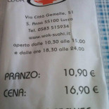 Kinki Sushi Carte