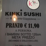 Kinki Sushi Carte