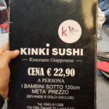 Kinki Sushi Carte