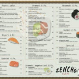 Zencho Sushi Carta