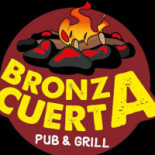 Bronza Cuerta Pub Grill Logo