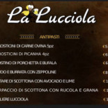 La Lucciola Carte