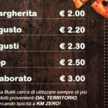 Pizza Butik Carte