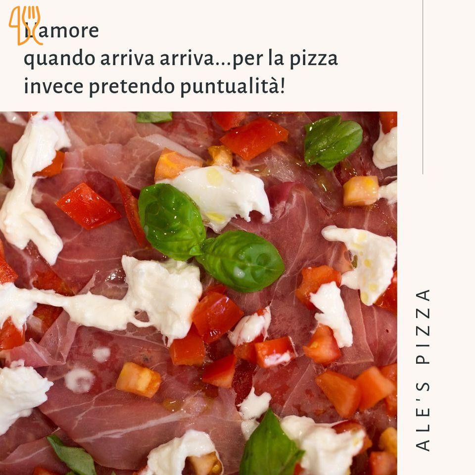 Ale's Pizza Carta