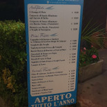 La Veranda Sul Mare Carta