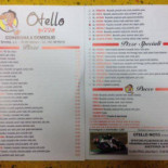 Otello Pizza Carte