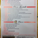 Otello Pizza Carte