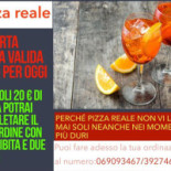 Pizza Reale menu