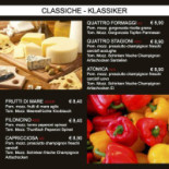 Pizza Colibrì Carte