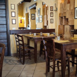 Trattoria Milanese Fuori Milano Caffè Della Posteria inside