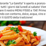 La Gaietta Comida