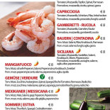 Mario's Pizza Carte
