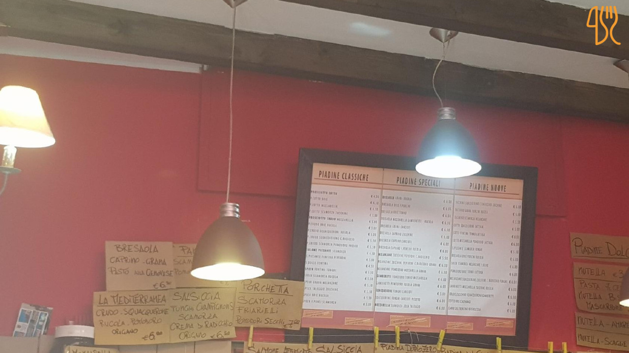 Piadineria Doppio Zero Speisekarte