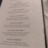 Sax Bistrot Carte