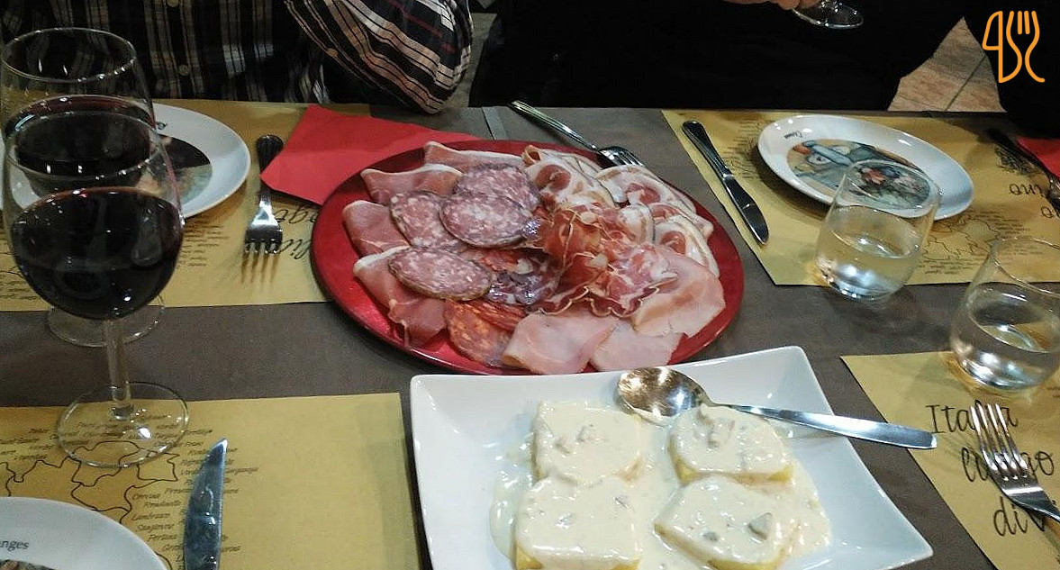 L'oste Italiano Comida