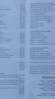 Rosso Divino menu