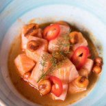 Agua Sancta food