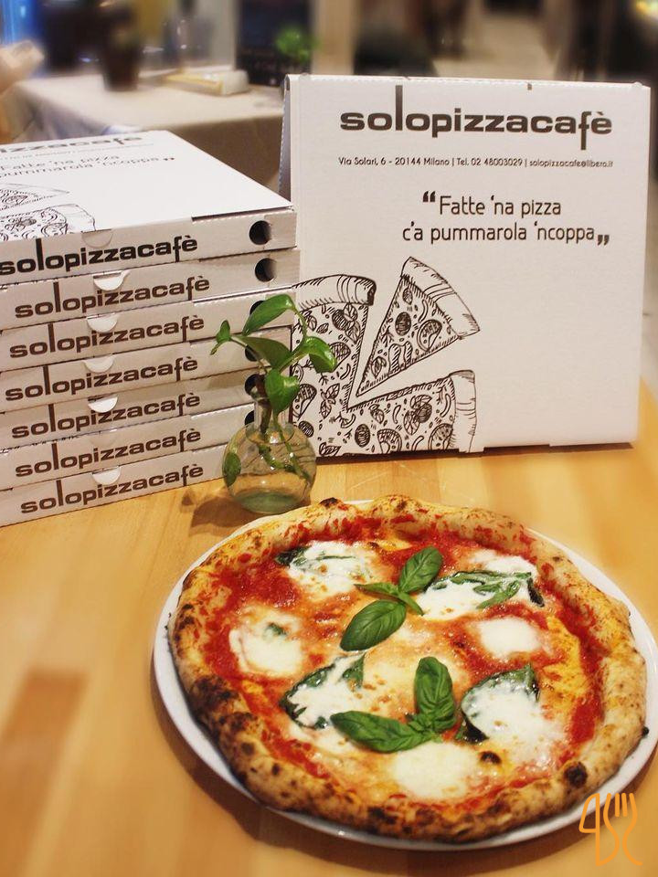 Solo Pizza Café Carta