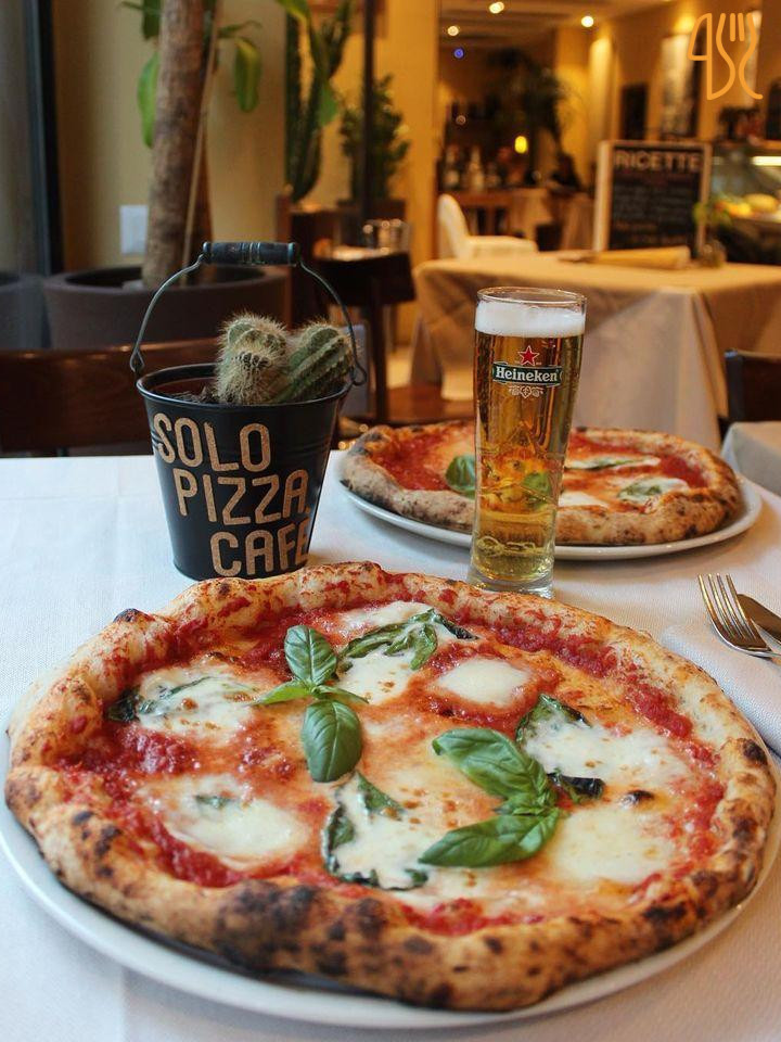 Solo Pizza Café Carta