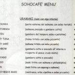 Soho Café Carta