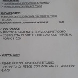 Osteria Del Vii Miglio menu
