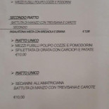 Osteria Del Vii Miglio menu