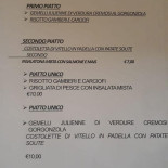 Osteria Del Vii Miglio menu