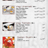 Welcome Sushi Carta