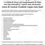 Shaolin State Of Harmony Vegan Raw Food 少林歡喜地 Piatti