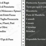 Made In Sicily Carte