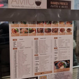 Amico menu