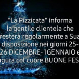 Pizzeria La Pizzicata Carta