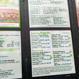 Panta Rei menu
