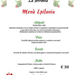 Agriturismo La Ferrovia Menu