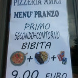 Pizzeria Amici Carte